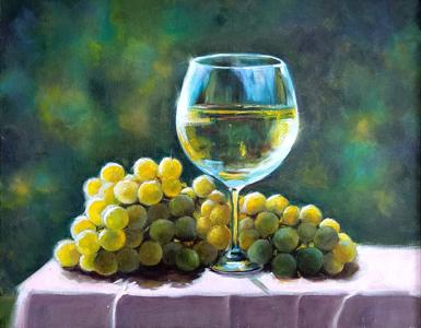 Wine and grapes